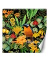 Fototapeta - Dżungla liscie kwiaty ptak natura Andrea Haase | FEEBY
