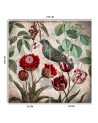 Fototapeta - Abstrakcyjny ptak kwiatybnatura Andrea Haase | FEEBY
