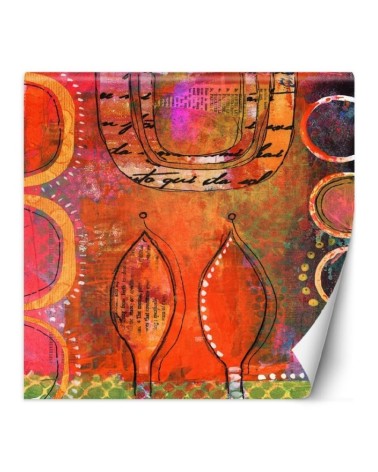 Wallpaper - Orange abstraction Andrea Haase | FEEBY