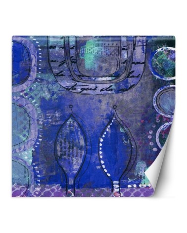Stylish Wallpaper - Blue abstraction Andrea Haase | FEEBY