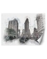 Fototapeta - Manhattan jak rysowany Cornel Vlad | FEEBY
