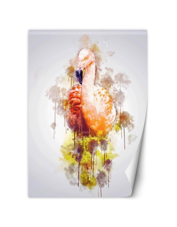 Fototapeta dla dzieci - Pastelowy flaming Cornel Vlad | FEEBY