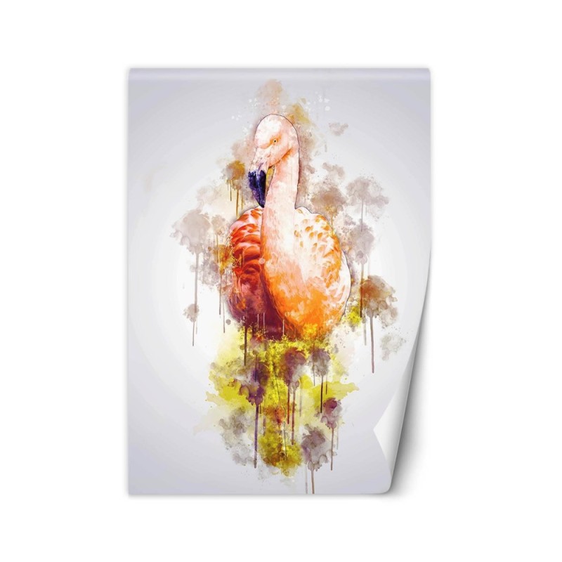 Fototapeta dla dzieci - Pastelowy flaming Cornel Vlad | FEEBY