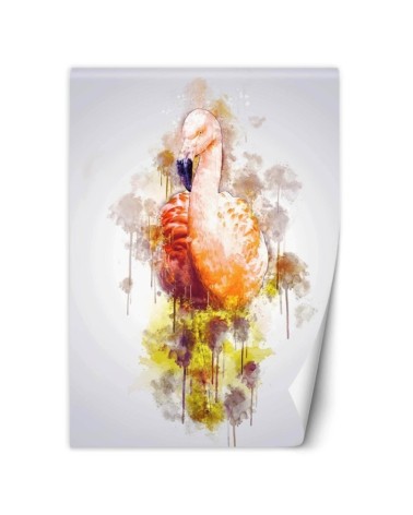 Fototapeta dla dzieci - Pastelowy flaming Cornel Vlad | FEEBY