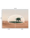 Oryginlne fototapety dla domu - Drzewo pustynia Zehem Chong | FEEBY