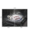 Oryginalne fototapety - Zostań w domu Zehem Chong | FEEBY