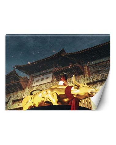 Modern Wallpapers for the home - Golden bull Zehem Chong | FEEBY