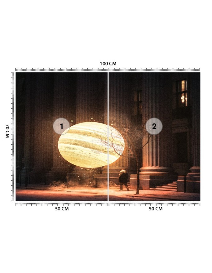 Designerskie fototapety - Upadek planety Zehem Chong | FEEBY
