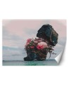 Nowoczesne fototapety - Skała z kwiatami Zehem Chong | FEEBY