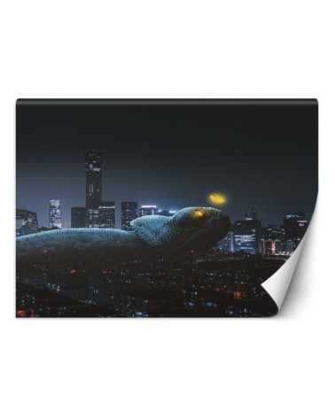 Designer Wallpaper - Chameleon in the city Zehem Chong | FEEBY