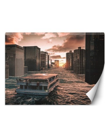 Modern Wallpaper - River in the middle of the city Zehem Chong | FEEBY