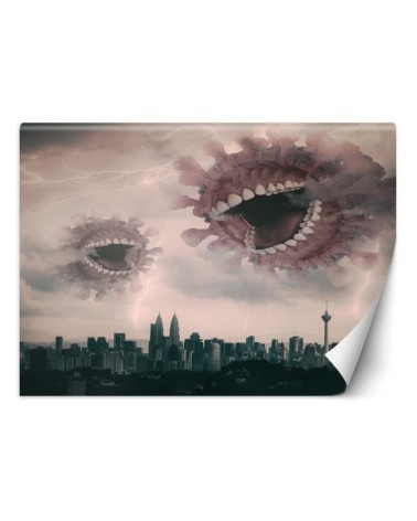 Nowoczesne fototapety - Atak pandemii Zehem Chong | FEEBY