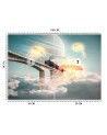 Fototapety artystyczne - Meduzy na niebie Zehem Chong | FEEBY