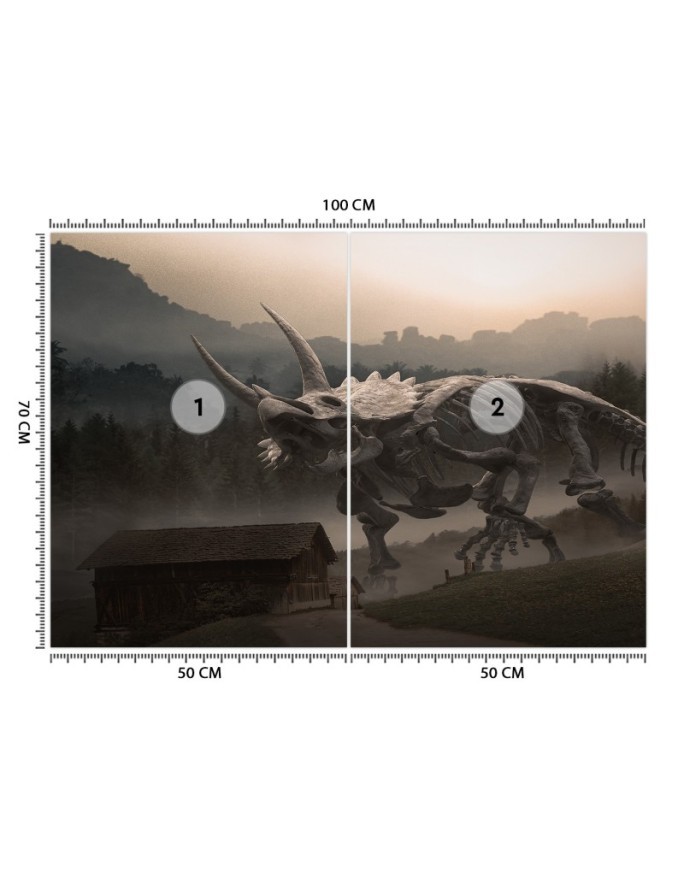 Fototapeta do salonu - Ostatni dinozaur Zehem Chong | FEEBY