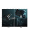 Unikatowe fototapety - Wieżowiec w oceanie Zehem Chong | FEEBY
