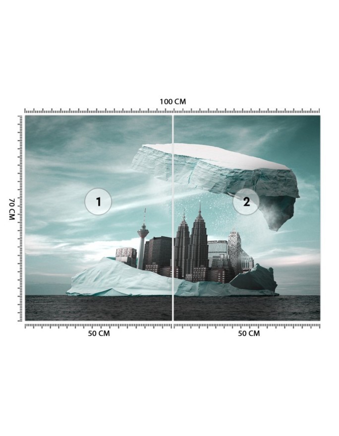 Fototapety na ścianę - Ukryte miasto Zehem Chong | FEEBY