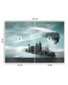 Fototapety na ścianę - Ukryte miasto Zehem Chong | FEEBY