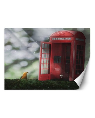 Wallpaper for living room - London booth Zehem Chong | FEEBY