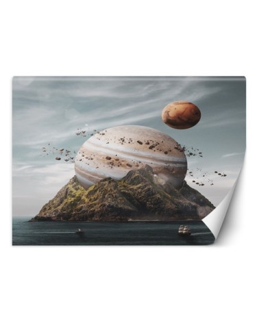 Modern Wallpaper - Planet landing Zehem Chong | FEEBY