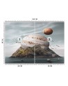 Nowoczesne fototapety - Lądowanie planety Zehem Chong | FEEBY