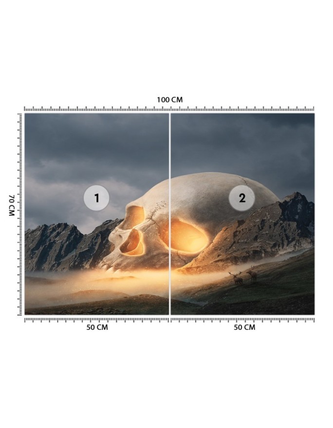 Unikalne fototapety - Góra czaszki Zehem Chong | FEEBY
