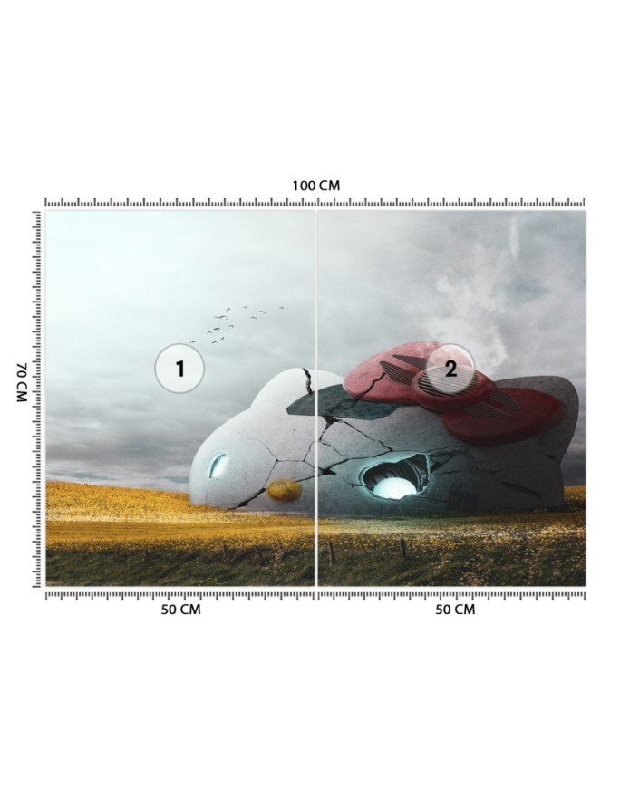 Unikalne fototapety - Hello Kitty Zehem Chong | FEEBY