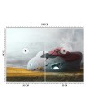 Unikalne fototapety - Hello Kitty Zehem Chong | FEEBY