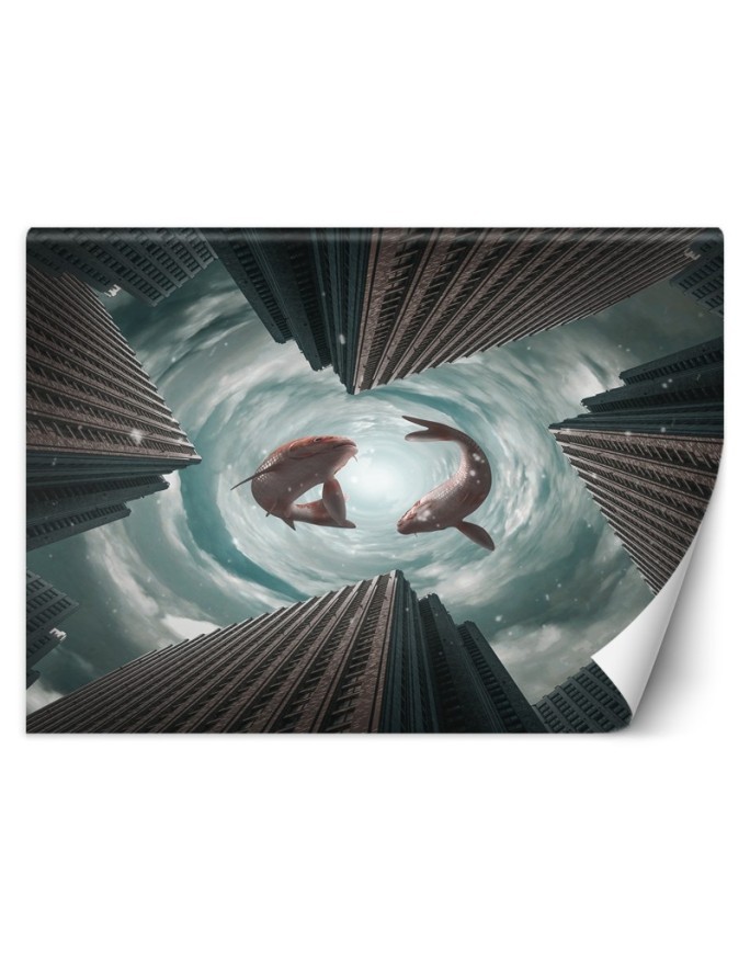 Nowoczesne fototapety - Miasto ryby Koi Zehem Chong | FEEBY