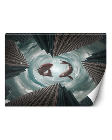 Modern Wallpapers - Koi fish city Zehem Chong | FEEBY