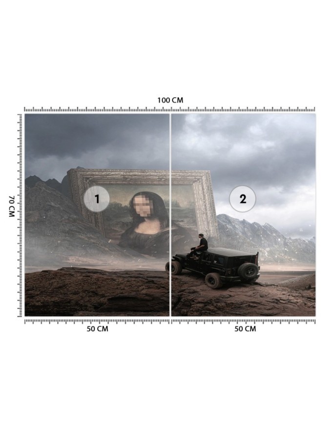 Ekskluzywne fototapety - Mona Lisa Zehem Chong | FEEBY