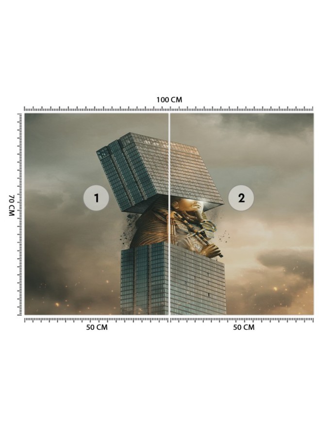 Nowoczesne fototapety - Bydynek architektura Zehem Chong | FEEBY