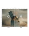 Nowoczesne fototapety - Bydynek architektura Zehem Chong | FEEBY