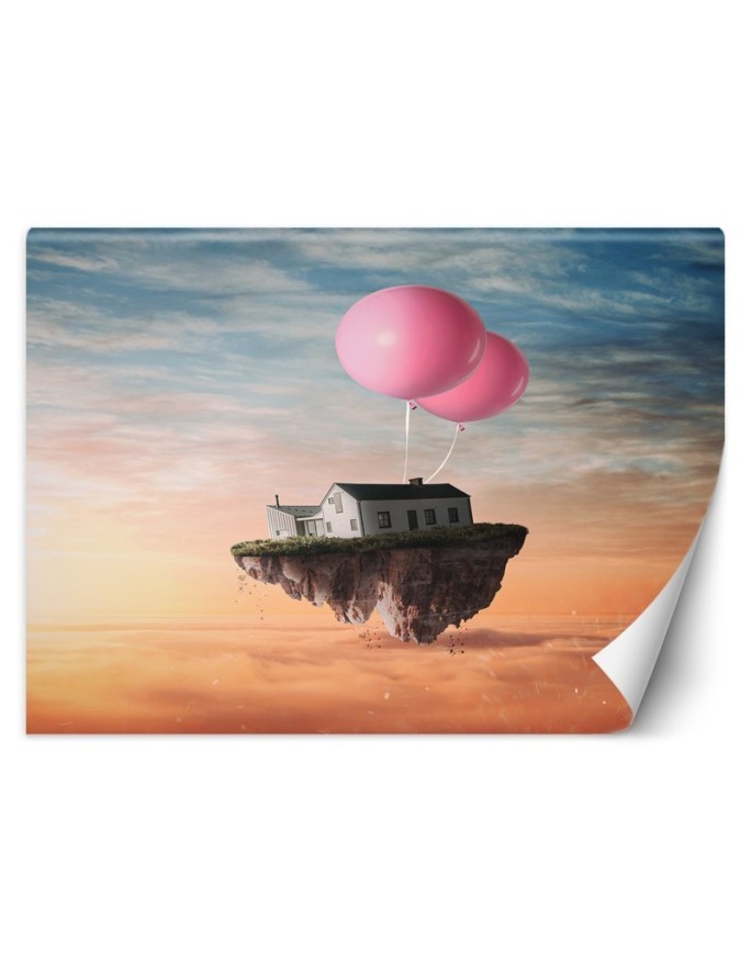 Stylowe fototapety - Dom na balonie Zehem Chong | FEEBY