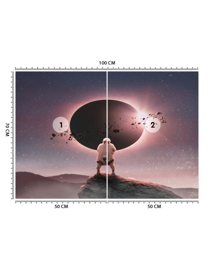 Nowoczesne fototapety - Kosmos widok Zehem Chong | FEEBY