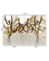 Inspirujące fototapety - Kobiece sylwetki abstrakcja | FEEBY