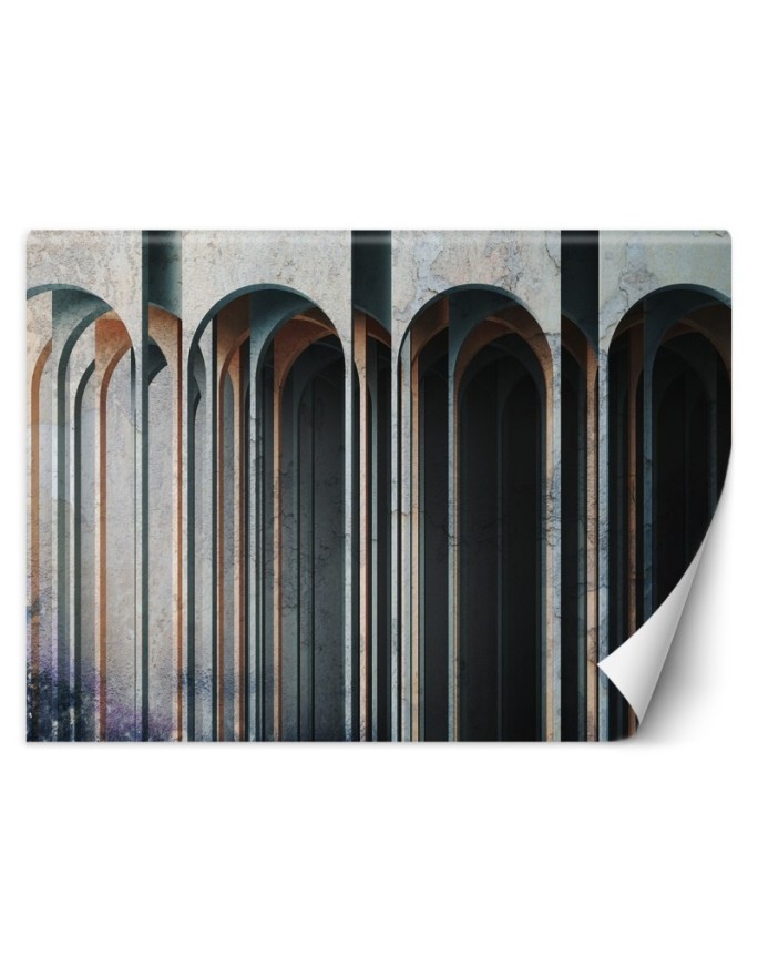 Fototapeta na ścianę - Kolumny 3D abstrakcja | FEEBY