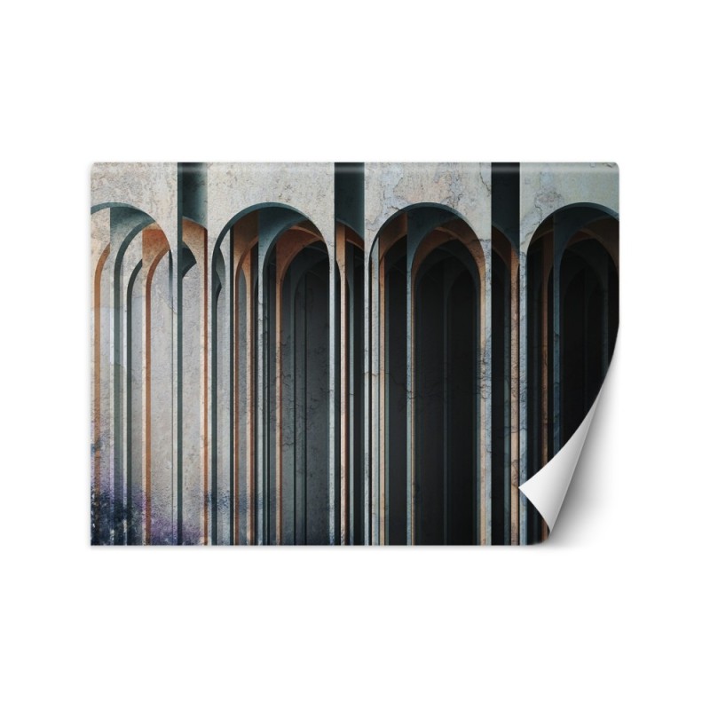 Fototapeta na ścianę - Kolumny 3D abstrakcja | FEEBY