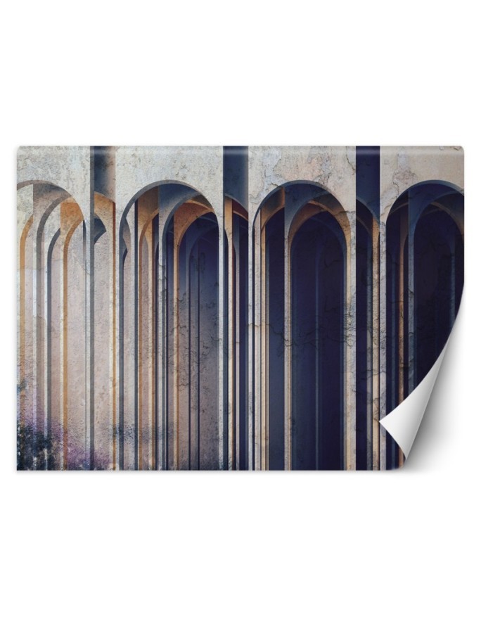 Nowowczesne fototapety - Kolumny 3D abstrakcja | FEEBY