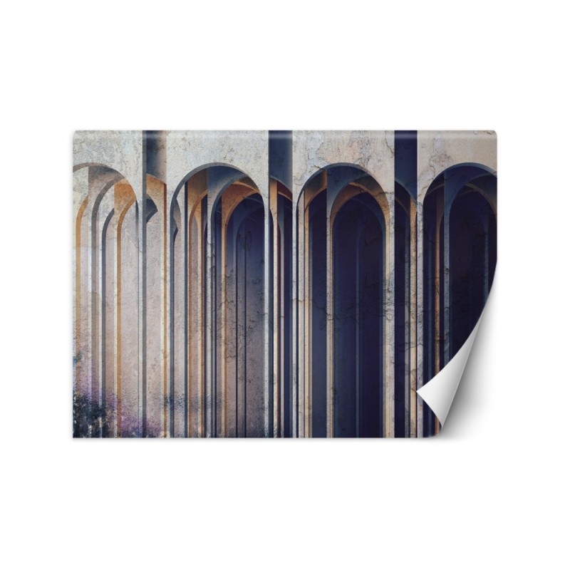Nowowczesne fototapety - Kolumny 3D abstrakcja | FEEBY