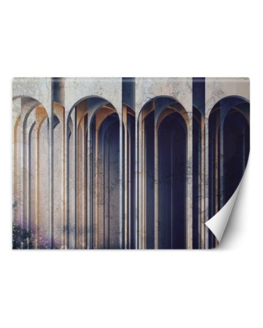 Nowowczesne fototapety - Kolumny 3D abstrakcja | FEEBY