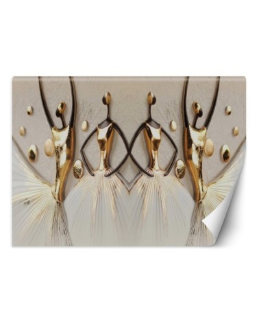 Inspirujące fototapety - Sylwetki kobiety taniec | FEEBY