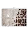Oryginalne fototapety - Brąz Geometria Mandala | FEEBY