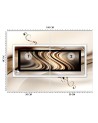 Nowoczesne fototapety do domu - Fale i geometria | FEEBY
