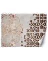 Oryginalne fototapety - Mandala Biel Geometria | FEEBY