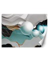 Fototapety 3D trójwymiarowy efekt - Abstrakcja z kulami 3D | FEEBY