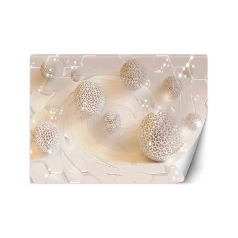 Ekskluzywne fototapety 3D - Kule tunel 3D | FEEBY
