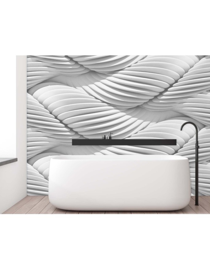 Nowoczesne fototapety 3D - Fale abstrakcyjne 3D | FEEBY