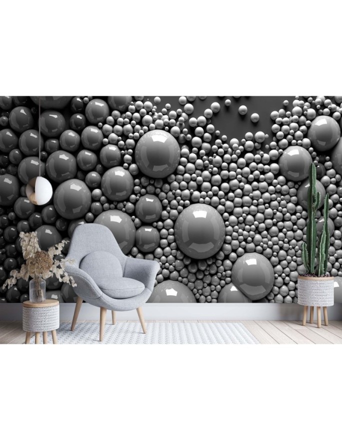 Nowoczesne fototapety 3D - Abstrakcyjne kule 3D | FEEBY