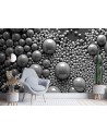 Nowoczesne fototapety 3D - Abstrakcyjne kule 3D | FEEBY