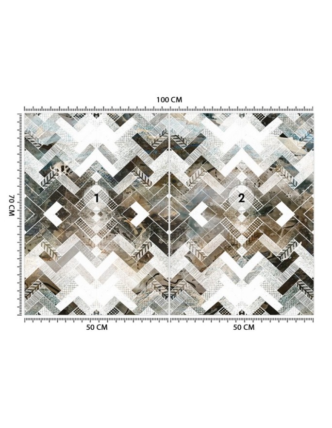 Nowoczesne fototapety - Geometryczny wzór | FEEBY